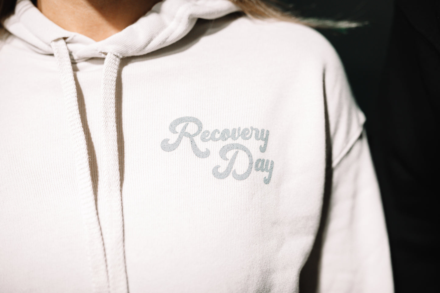 Recovery Day Crop Hoodie