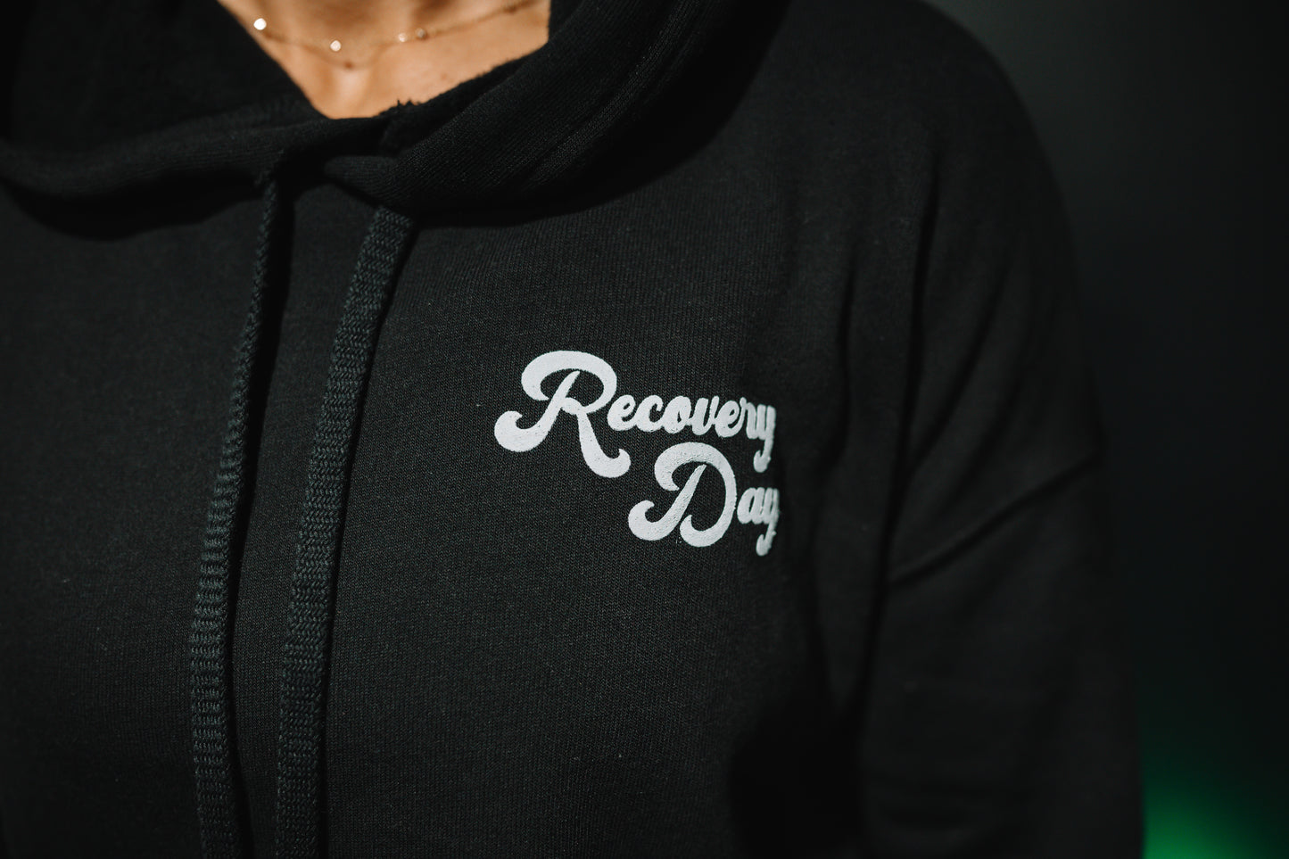 Recovery Day Crop Hoodie