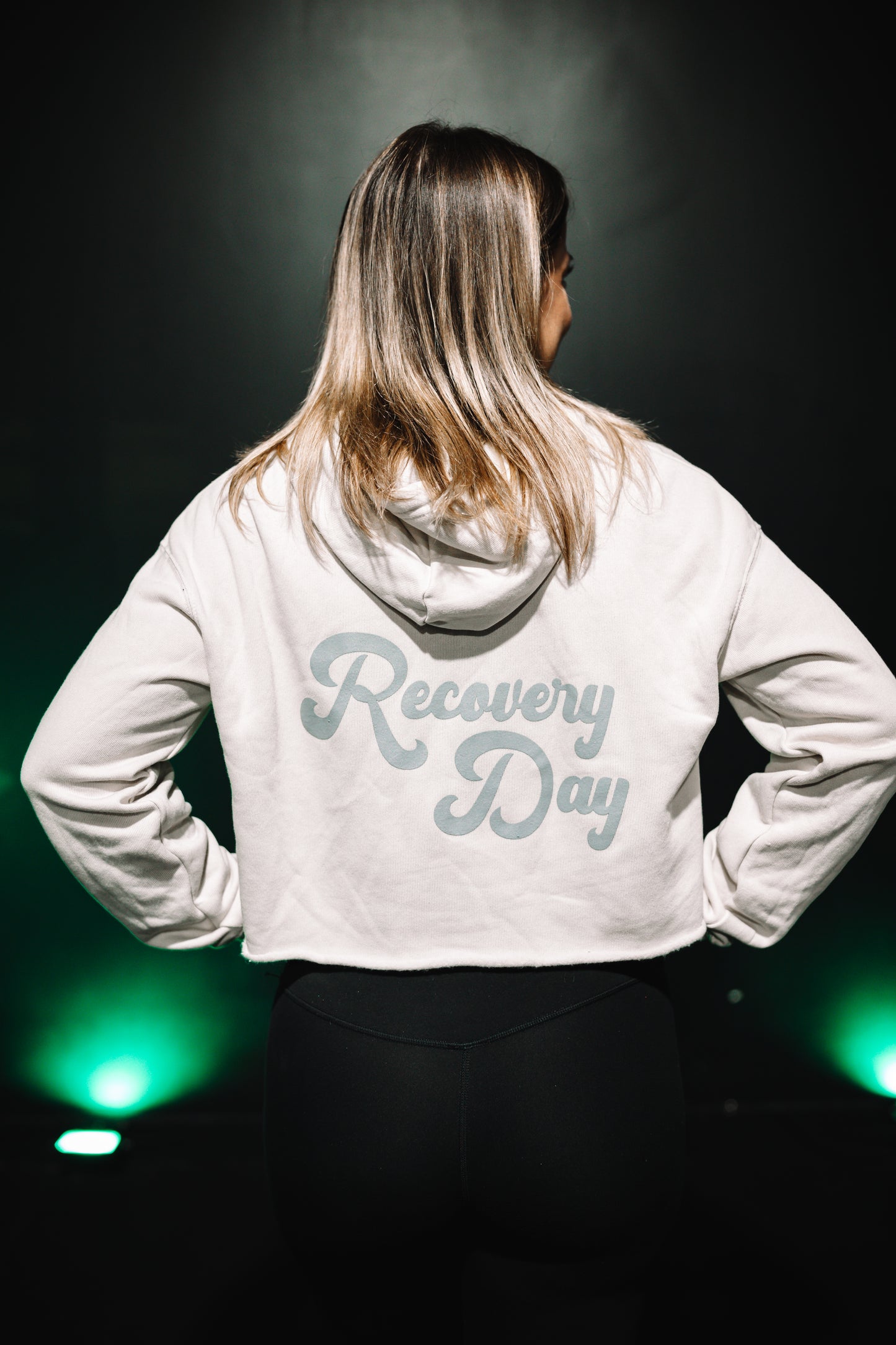 Recovery Day Crop Hoodie